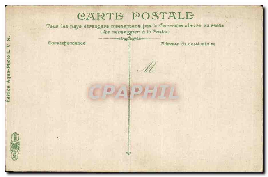 CPA Tunisie Tunis Place Bab Souika — Rückseite