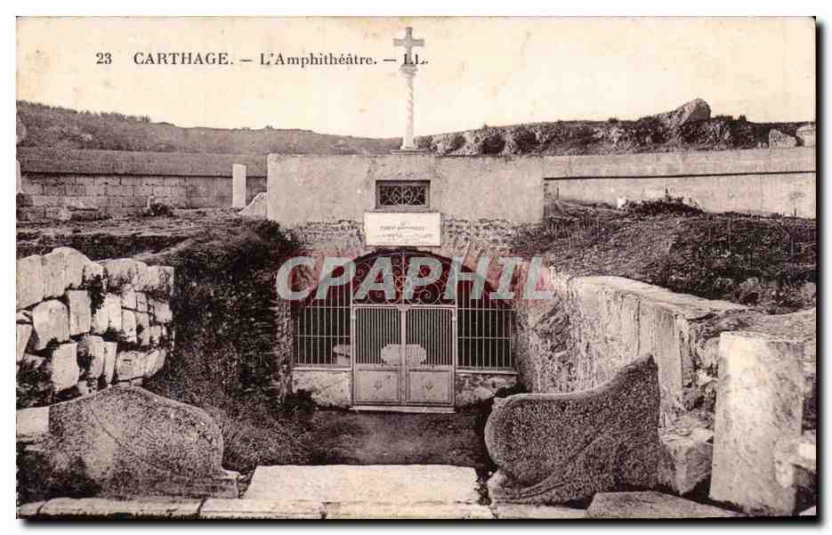 CPA Tunisie CArthage l amphitheatre
