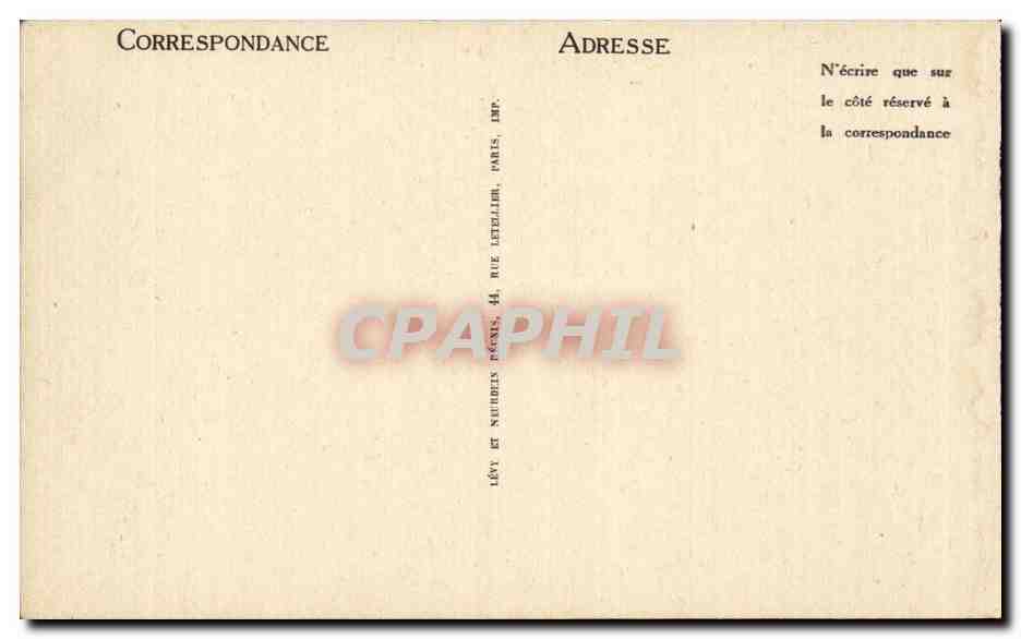 CPA Tunisie Sousse L eglise saint Felix — Verso