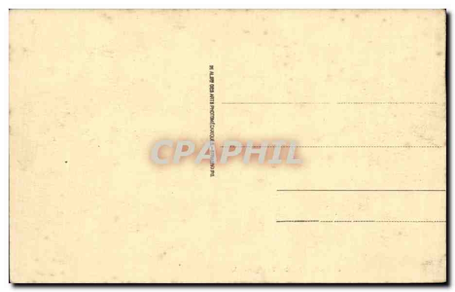 CPA Tunisie Carthage Vue generale — Verso