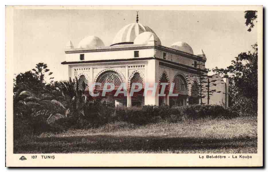 CPA Tunisie Tunis Le belvedere La Kouba