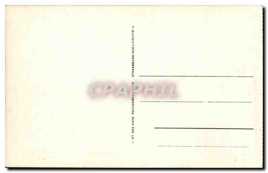 CPA Tunisie Tunis La porte de France — Rückseite