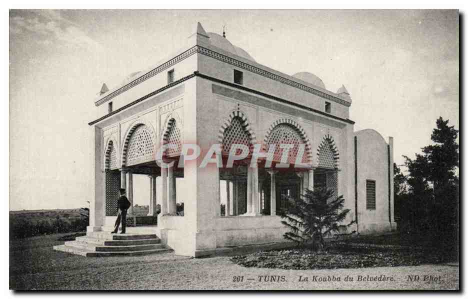 CPA Tunisie Tunis La Koubba du Belvedere