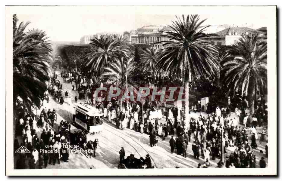 CPA Tunisie Tunis Place de la Republique