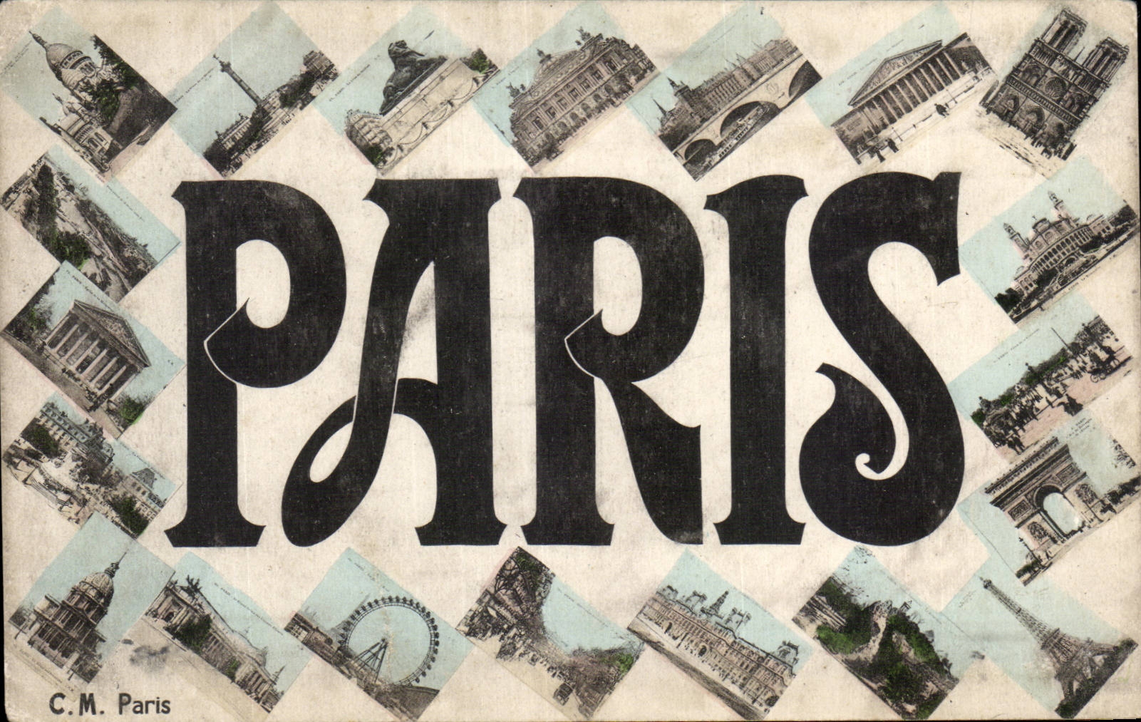 Paris - Souvenir - CPA 