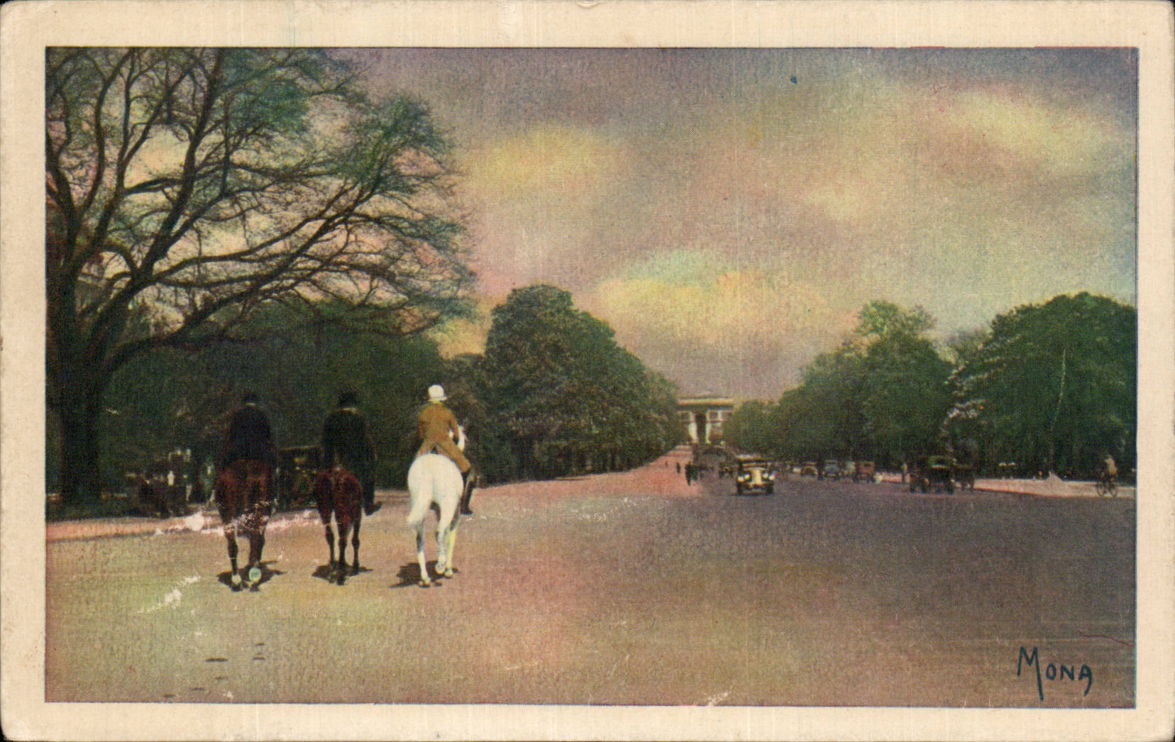 Paris - 8 - Les Petits Tableaux de Paris - L Avenue Foch - Arc de Triomphe - CPA 