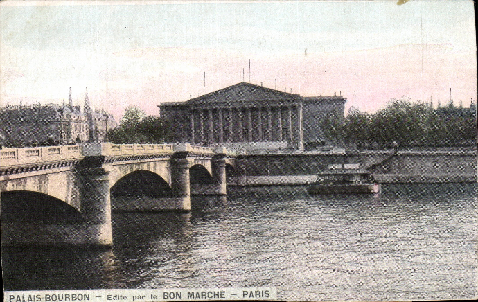 Paris - 1 - Palais Boubon - Bon Marche - - CPA 