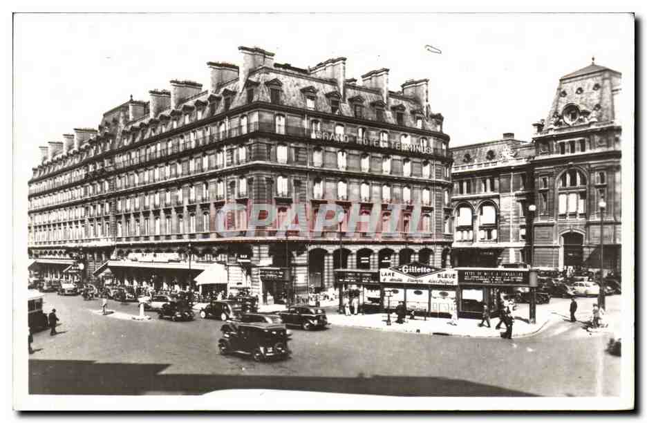 Paris - 8 - Gare St Lazare - CPA 