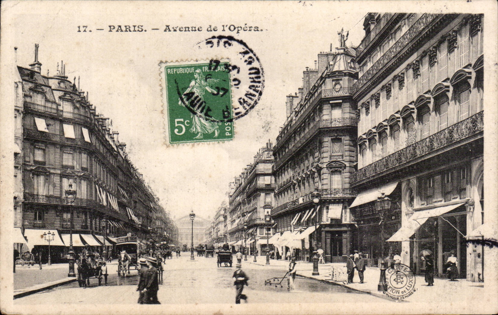 Paris - 9 - Avenue de l Opera - CPA 