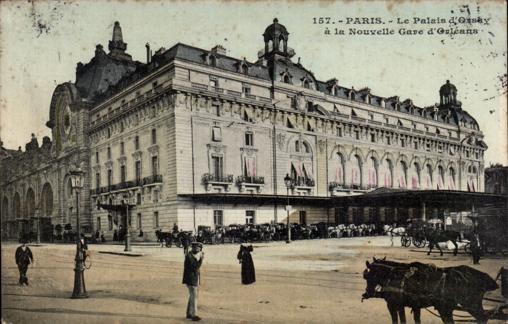 Paris - 7 - Palais d Orsay - Nouvelle Gare d Orleans - CPA 