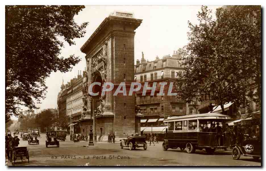 Paris - 10 - La Porte Saint Denis - CPA 