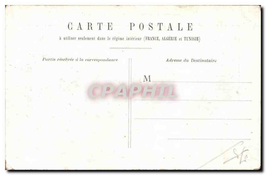 Paris - 1 - Theatre de la Comedie Francaise - CPA  — Verso