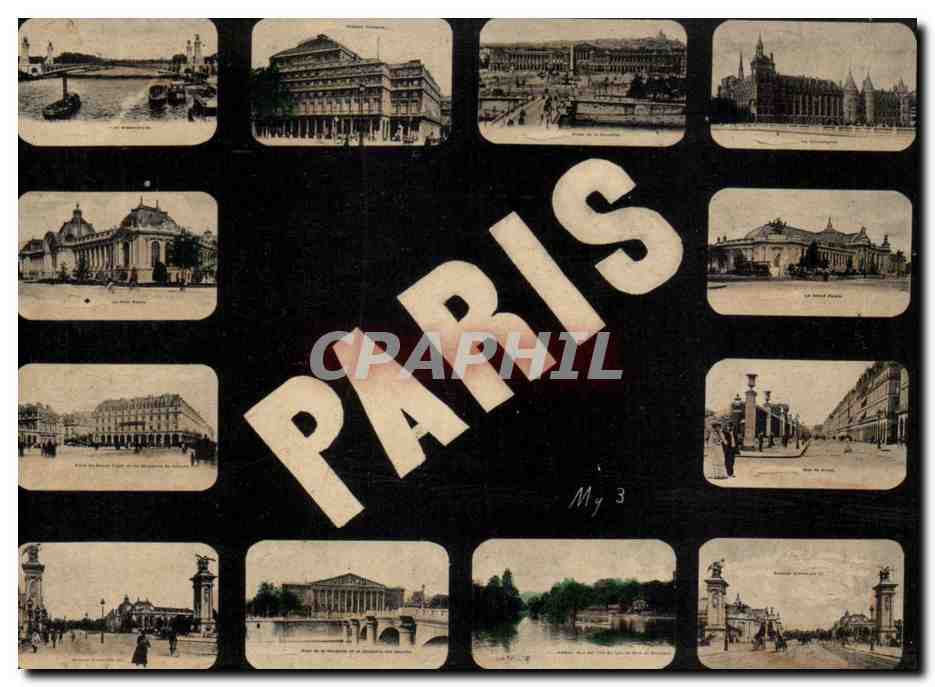 Paris - Souvenir - CPA 