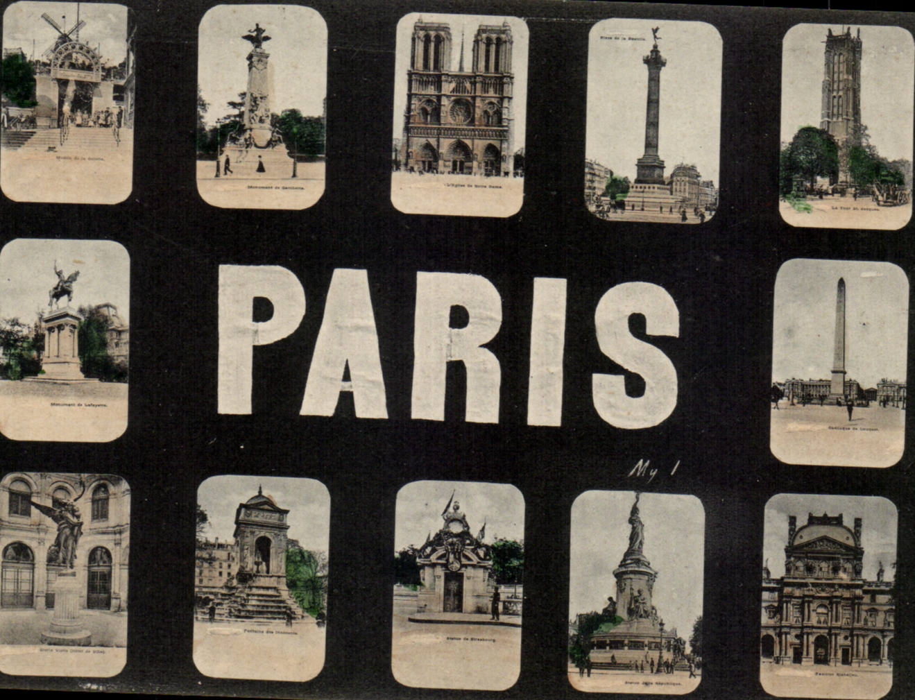 Paris - Souvenir - CPA 