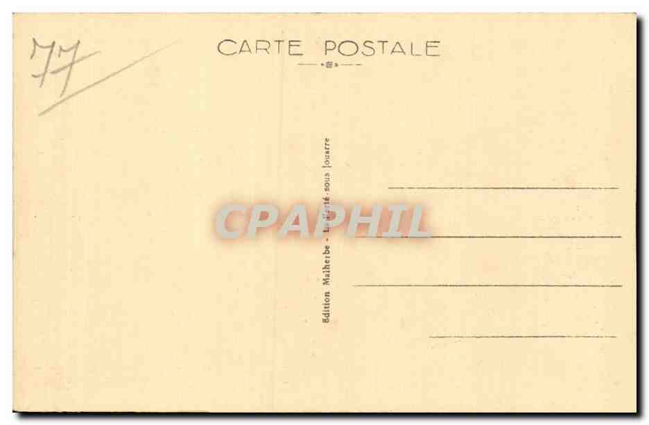 La Ferté-sous-Jouarre — El Puente Nuevo — Edición Malherbe — Reverso