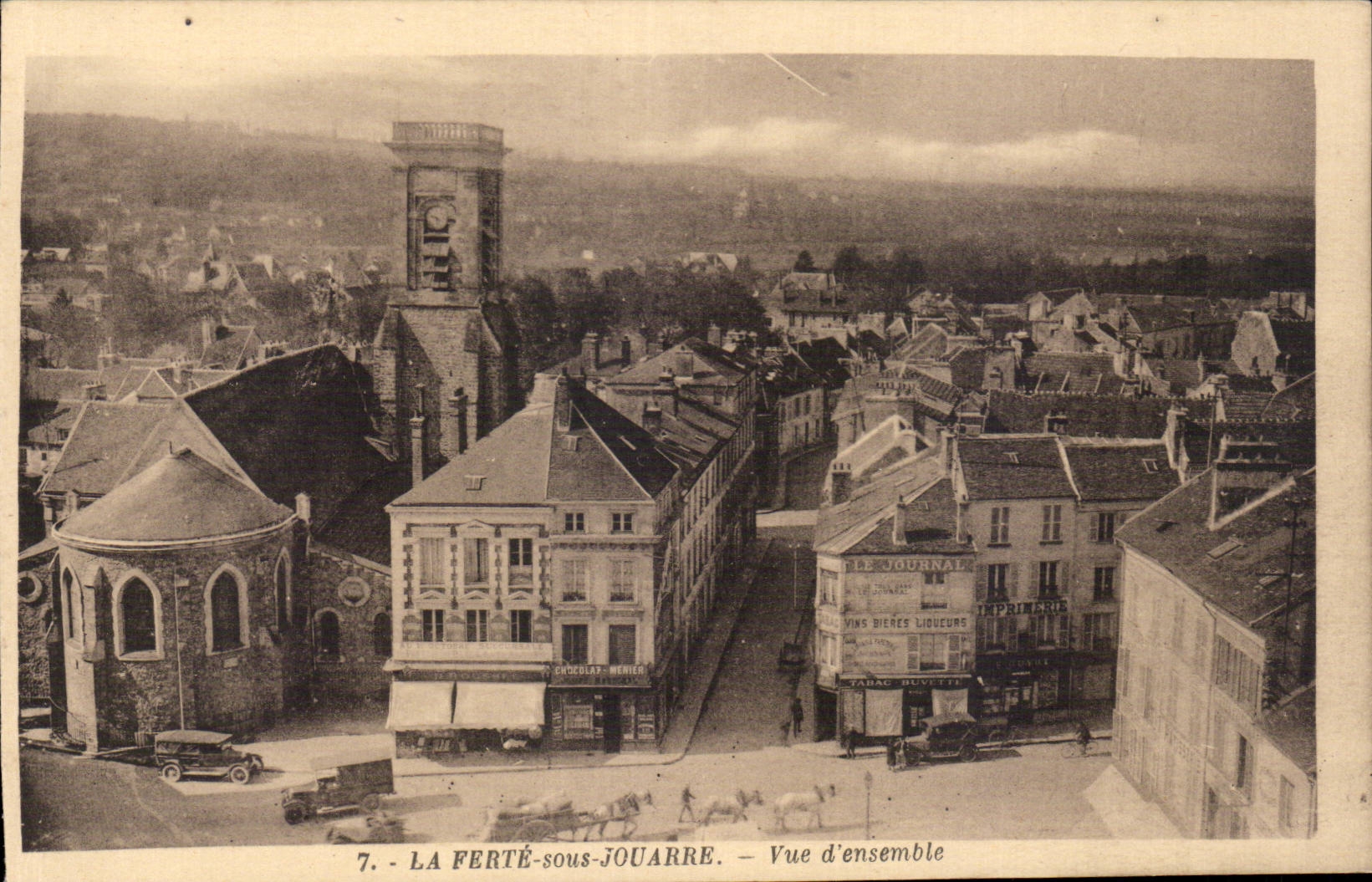 CPA La Ferte sous Jouarre Vue d ensemble 