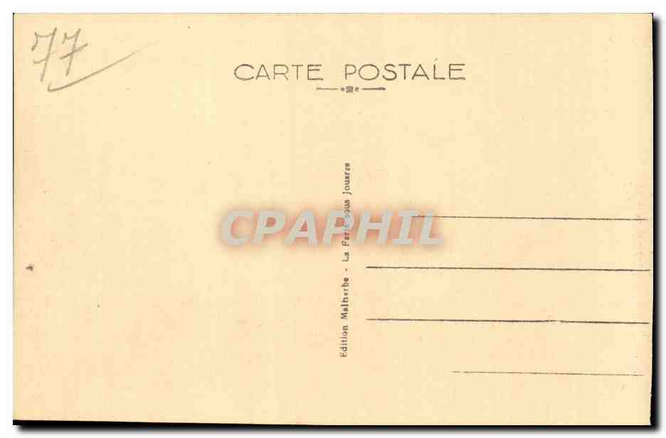 CPA La Ferte sous Jouarre Vue d ensemble  — Verso