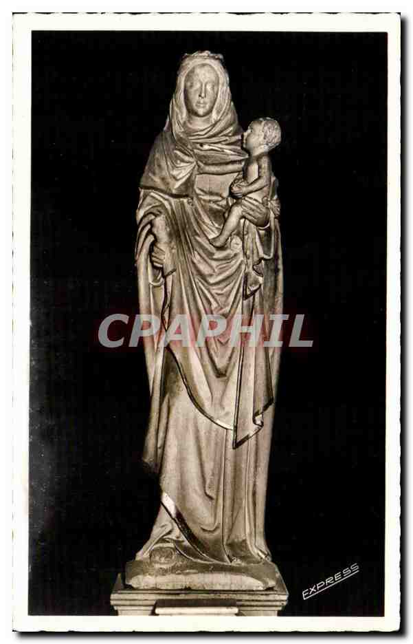 Statue de Notre-Dame tenant l'Enfant — J. LE MARIGNY Éditeur — n°77
