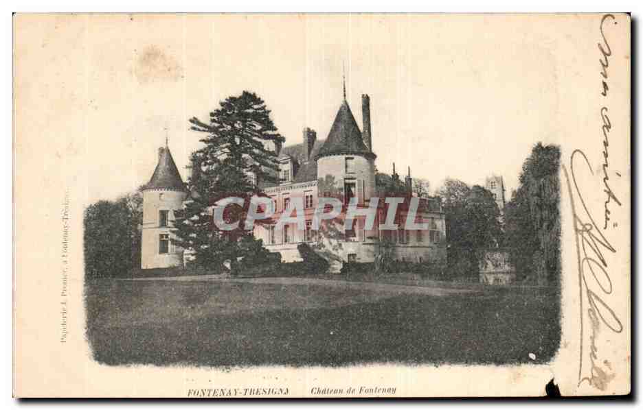 CPA Fontenay Tresigny Chateau de Fontenay