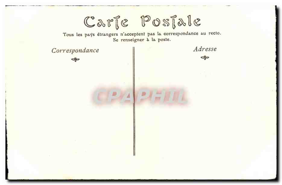 CPA Fantaisie Les maitres de l estampe au 18eme Fragonard Beauvarlet — Verso
