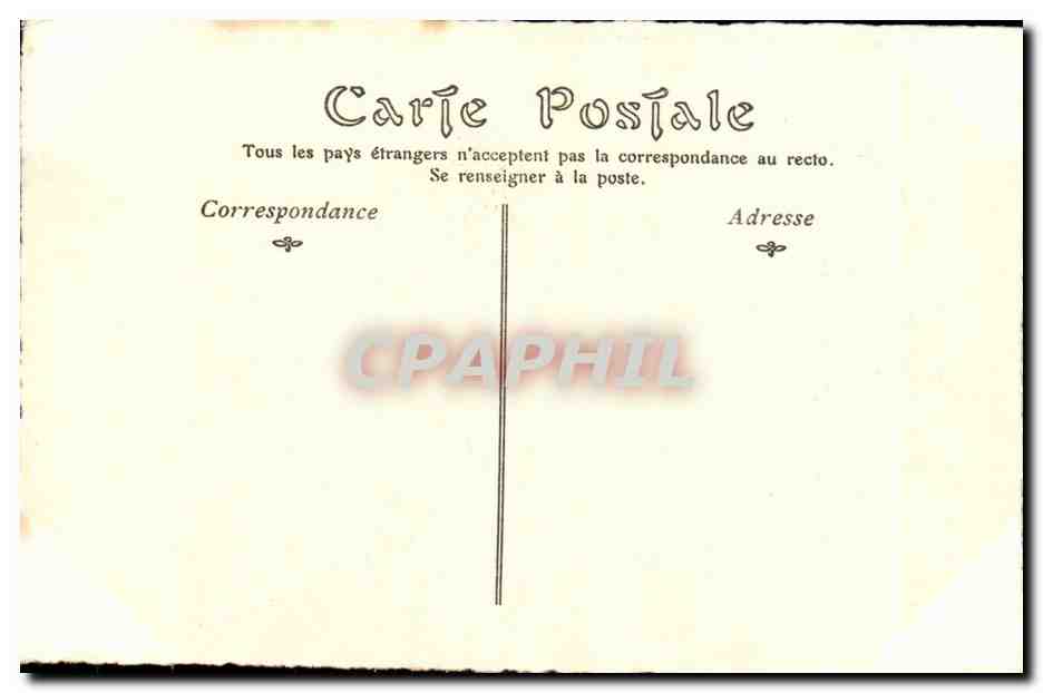CPA Fantaisie Fin de l empire Carle Vernet Debucourt — Verso