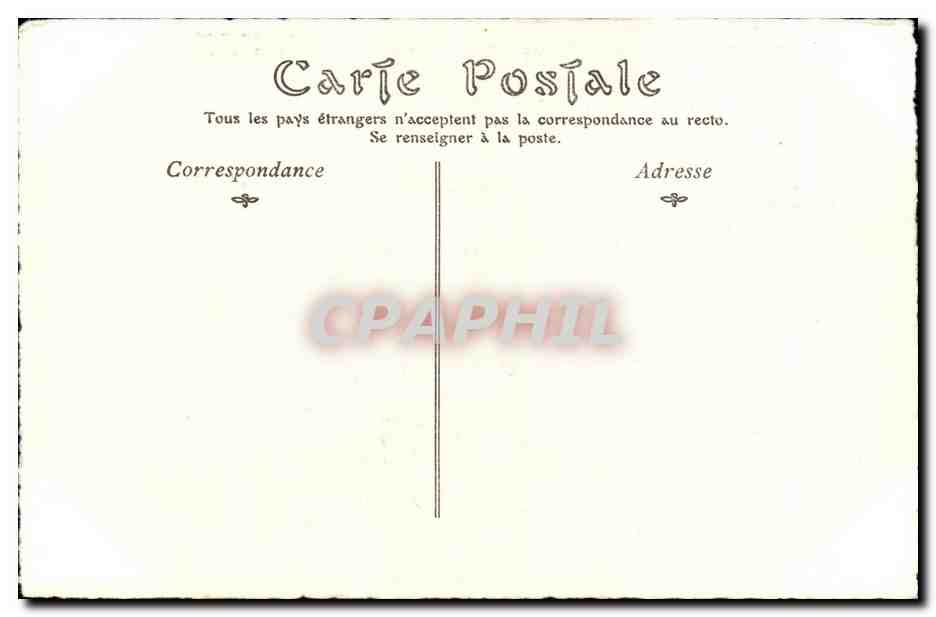 CPA Fantaisie Maitres de l estampe au 18eme Louis XVI Moreau le Jeune La vie d un petit maitre la soiree du chateau Damb — Verso