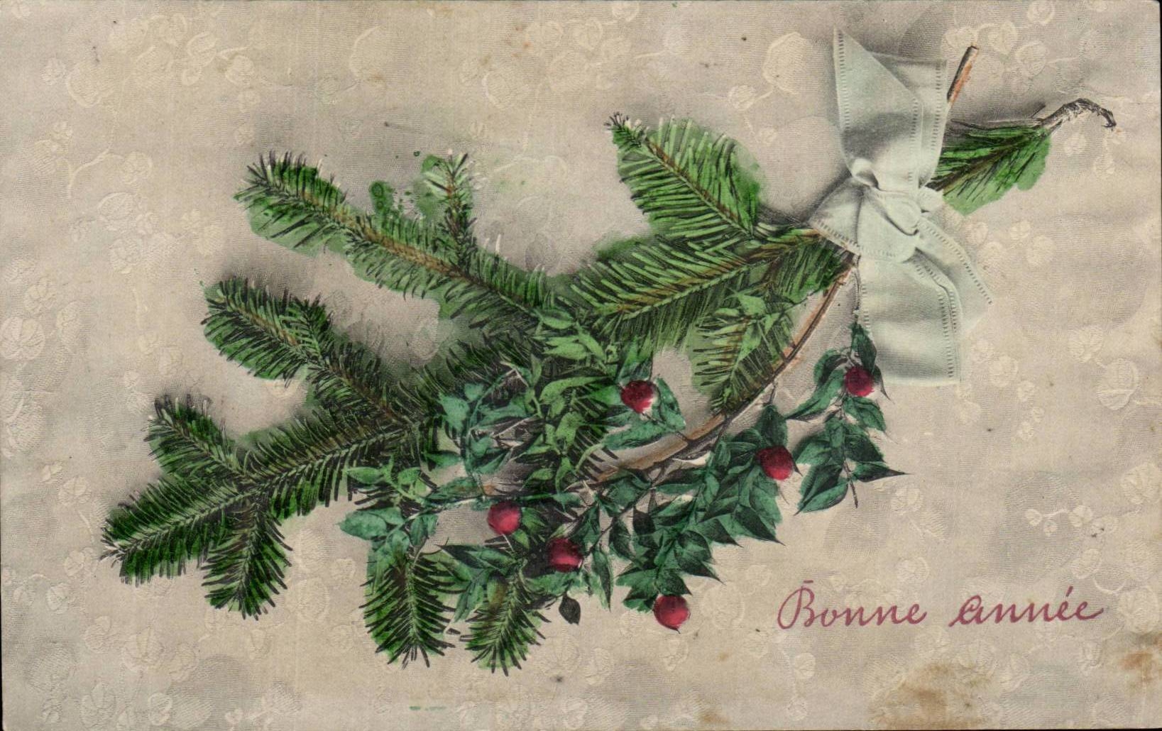 Fetes - Voeux - Bonne Annee - CPA 
