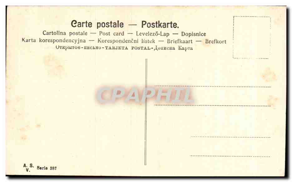 Fetes - Voeux - Heureuse Annee - houx - holly - CPA  — Verso
