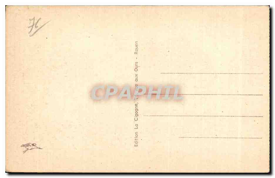 Rouen - Le Jardin des Plantes Bassins - CPA  — Verso