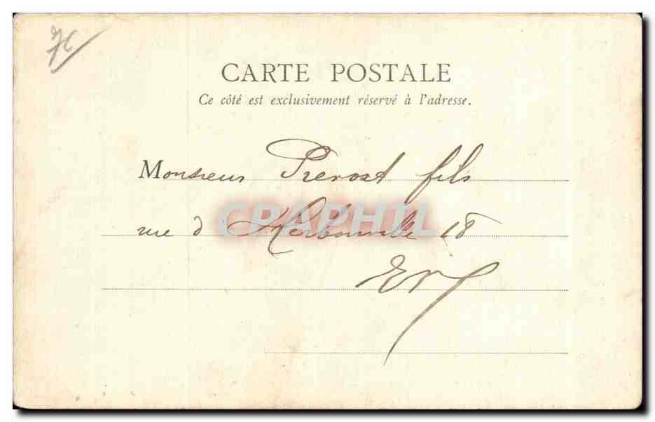 Rouen - Lycee Corneille - Le Parloir - CPA  — Rückseite