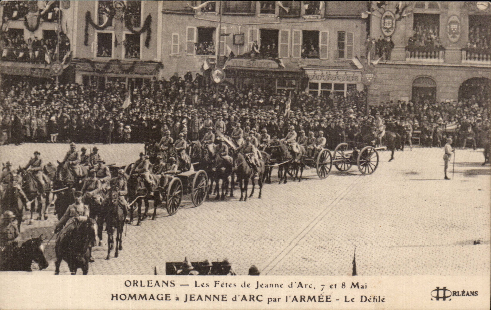 Orleans - Les Fetes de Jeanne d Arc - 7 et 8 Mai - Hommage Militaria - CPA 