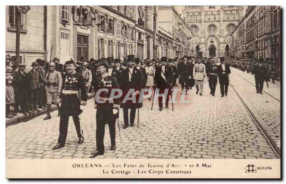 Orleans - Les Fetes de Jeanne d Arc - 7 et 8 Mai - CPA 