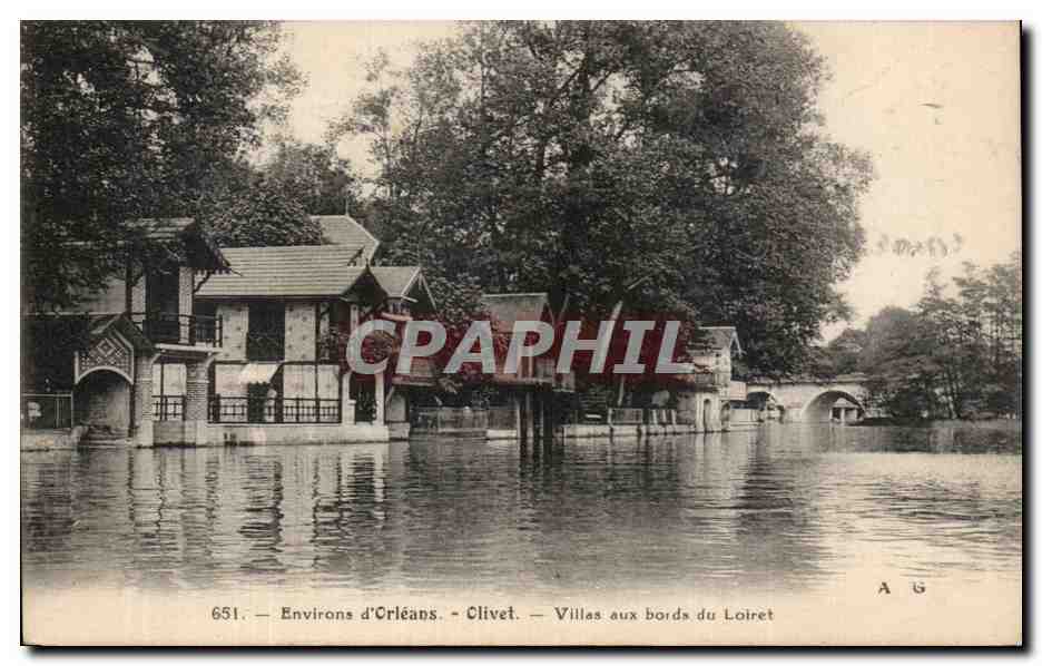 Clivet — Villas aux bords du Loiret — AG, n° 651