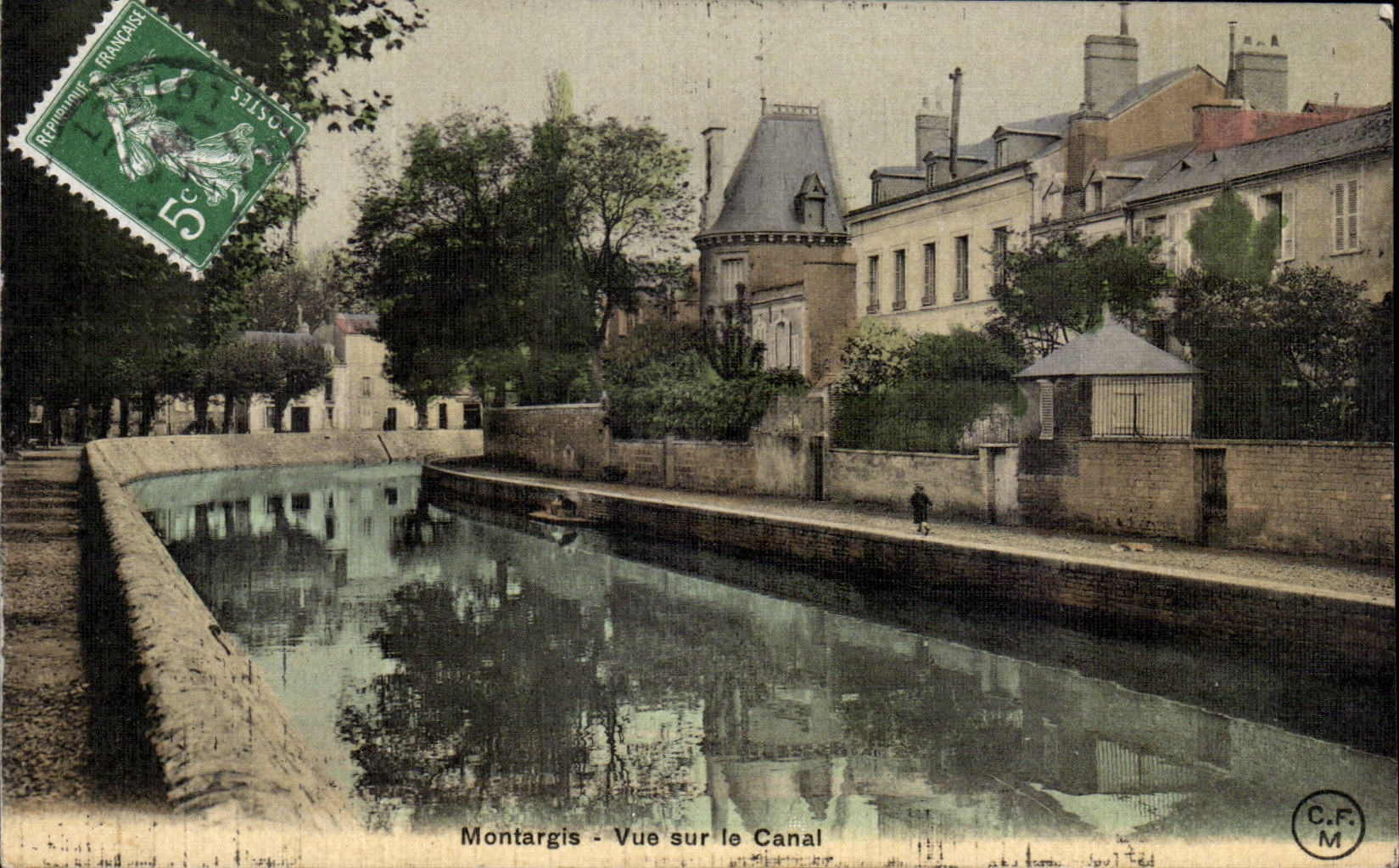 Montargis - Vue sur le Canal - CPA 