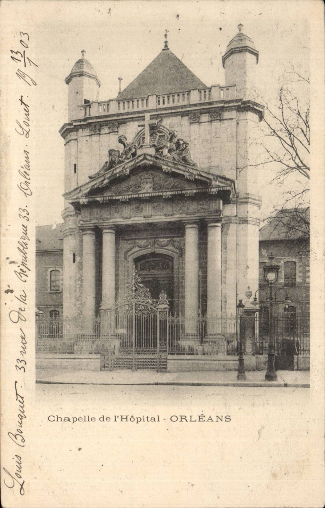 Orleans - Chapelle de l Hopital - CPA 
