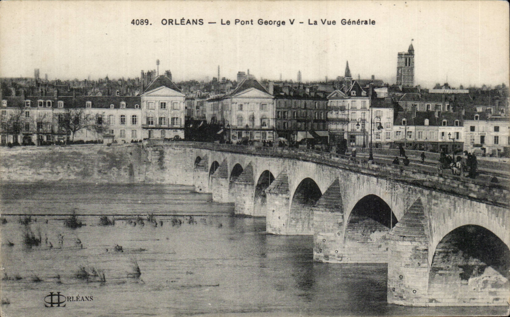 Orleans - Le Pont George V - Vue Generale - CPA 