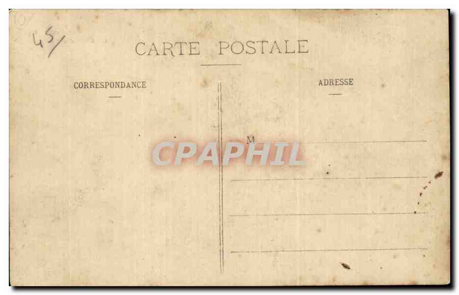 Orleans - Le Lycee de Garcons - CPA  — Rückseite