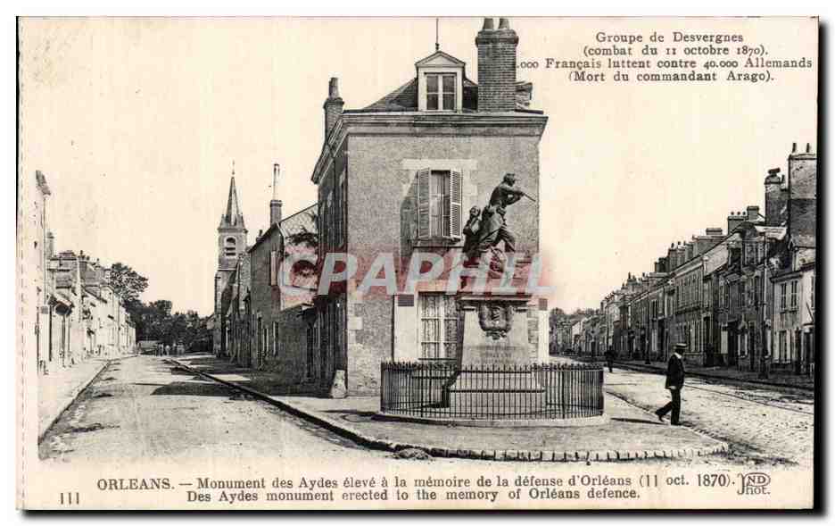Orleans - Le Monument des Aydes - CPA 