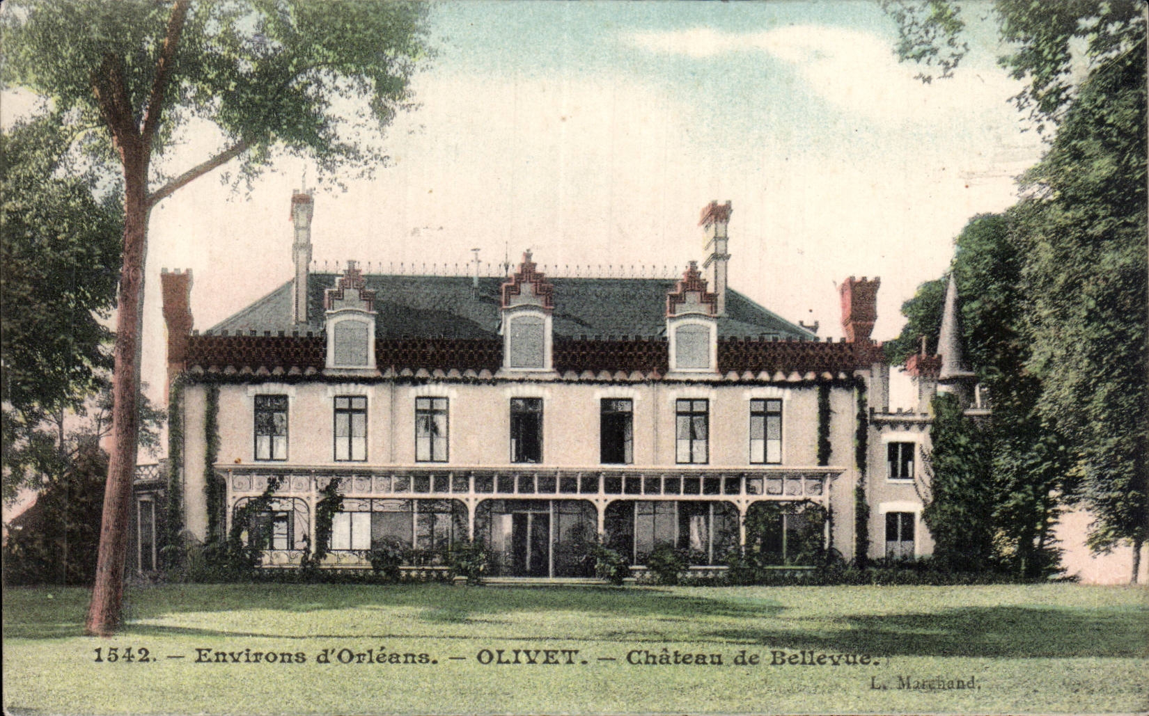 CPA Environs d Orleans Olivet Chateau de Bellevue