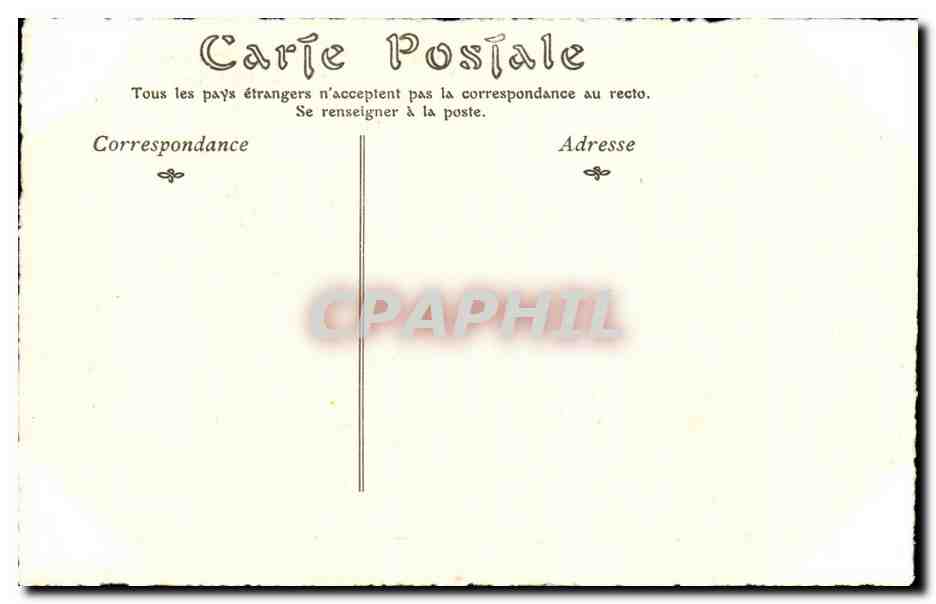 CPA Fantaisie Les Maitres de l estampe au 18eme Louis Philippe d Orleans Smith d apres Reynolds Militaria Uniforme — Verso