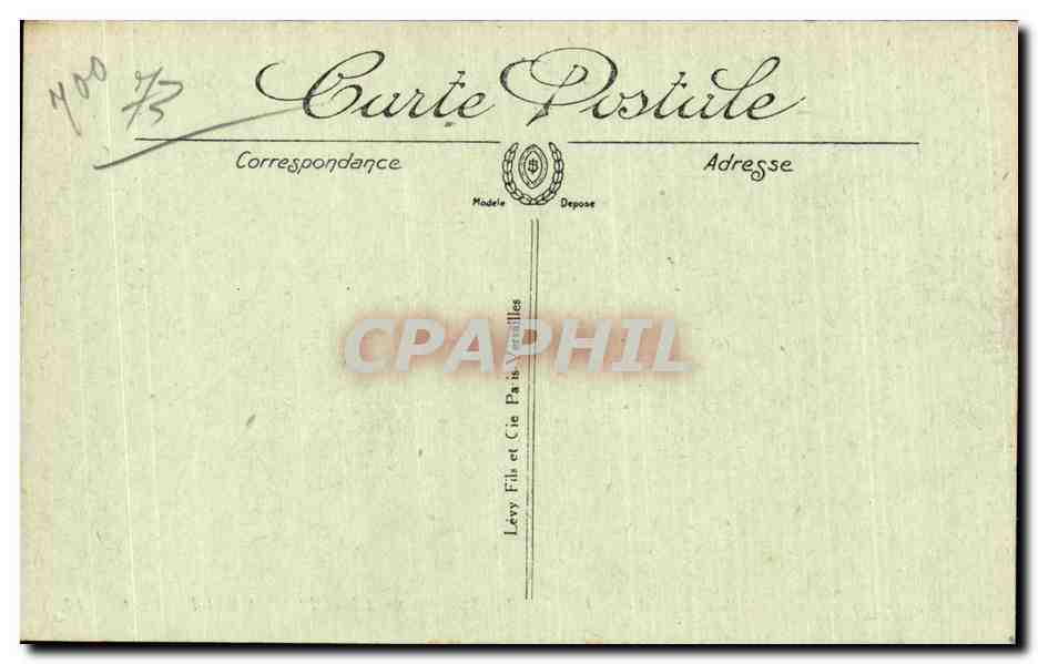 CPA Aix les Bains Rue Albert 1er — Verso