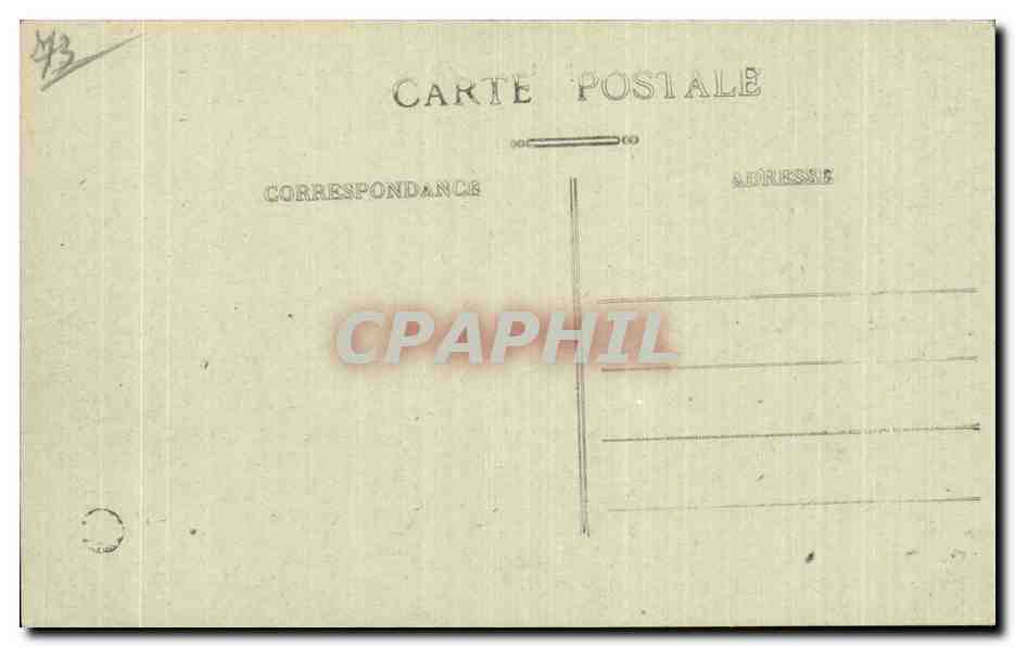 CPA Chambery Vue generale et massif des Bauges — Rückseite