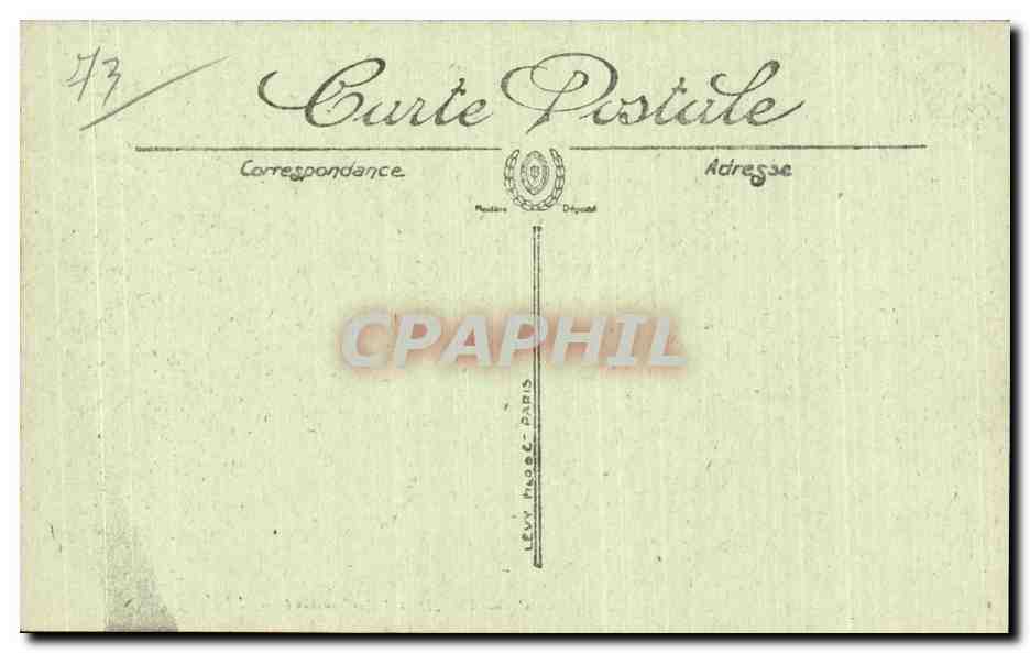 CPA Aix les Bains L etablissement thermal — Verso