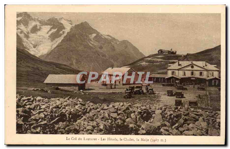 CPA Le col du Lautaret Les hotels Le chalet La meije 