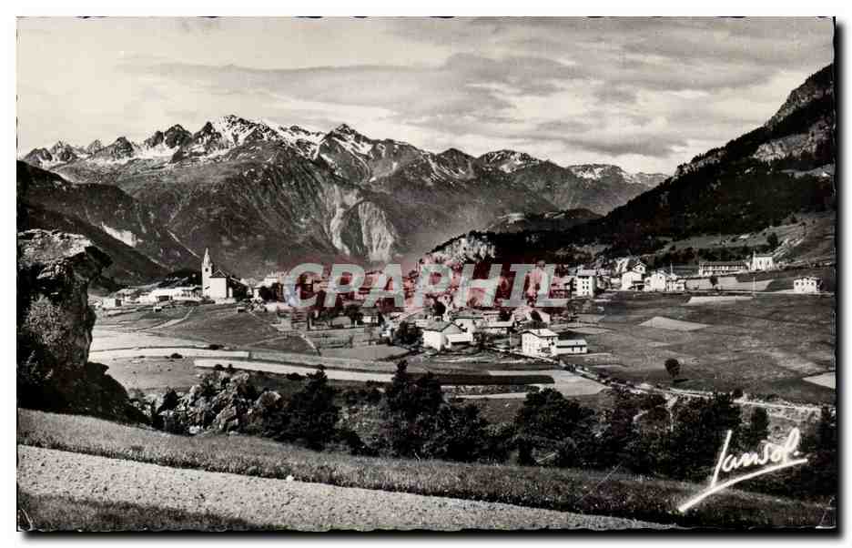 CPSM Aussois Vue generale Massif du Thabor