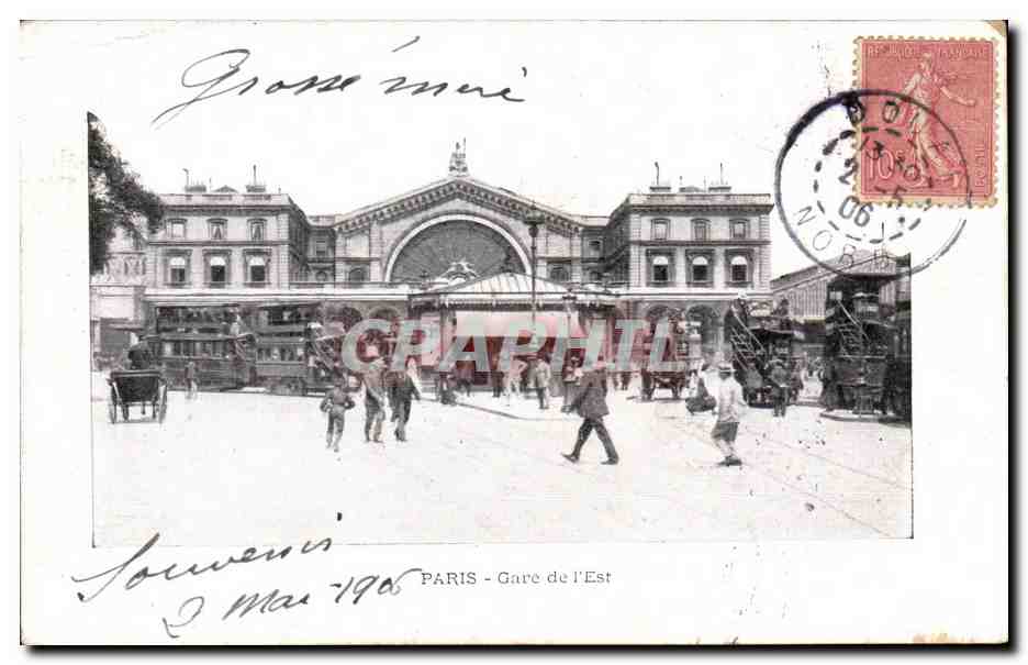 CPA Paris Gare de l Est