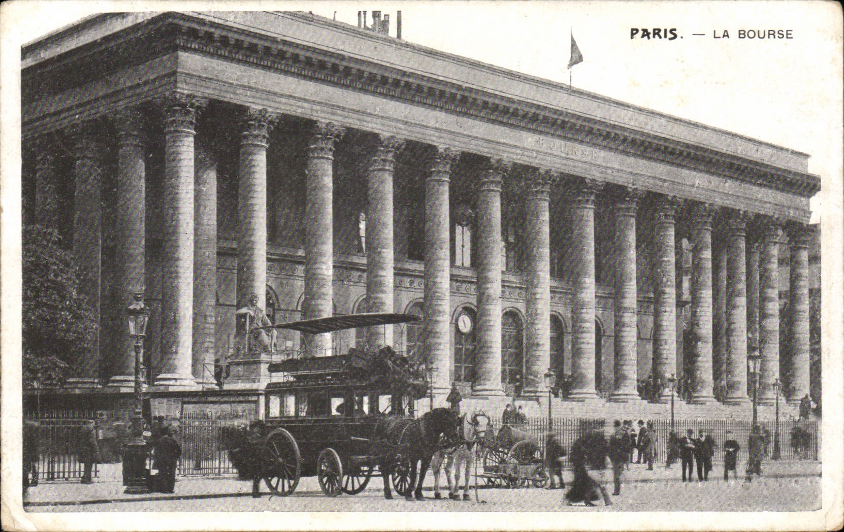 Paris - La Bourse - CPA 
