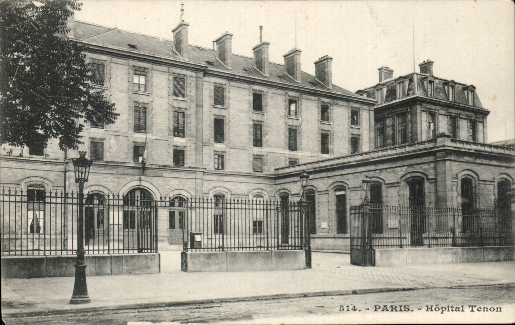 Paris - 20 - Hopital Tenon - CPA 