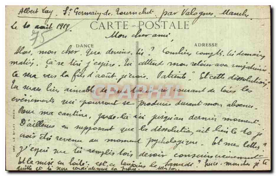 Paris - 9 - Boulevard des Italiens - CPA  — Rückseite