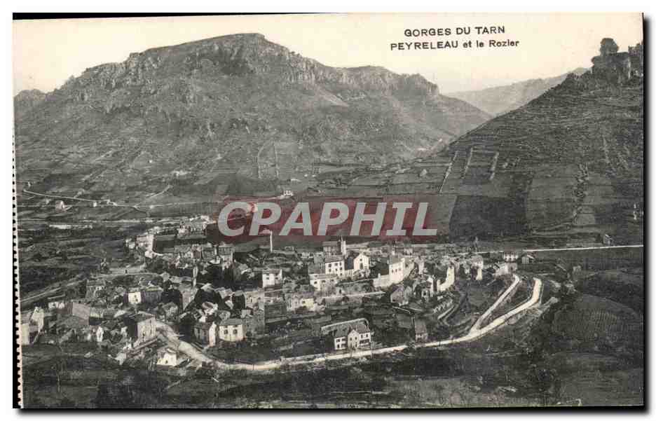 Gorges du Tarn - Peyreleau et le Rozier - CPA 